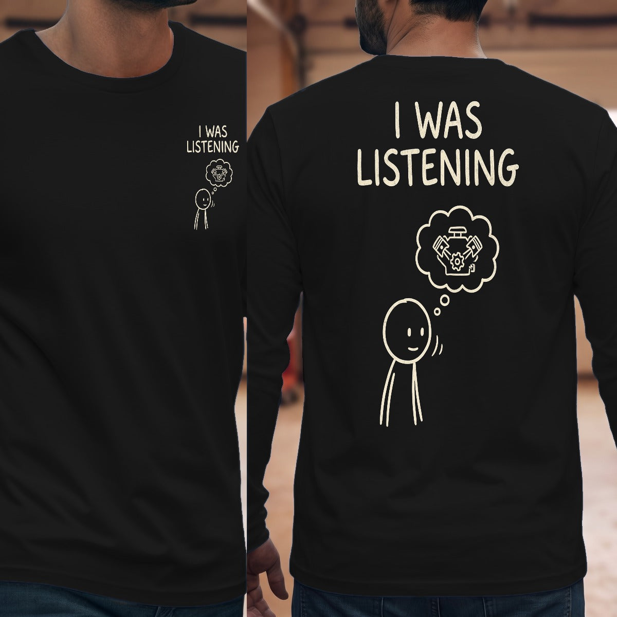 Black | Front & Back