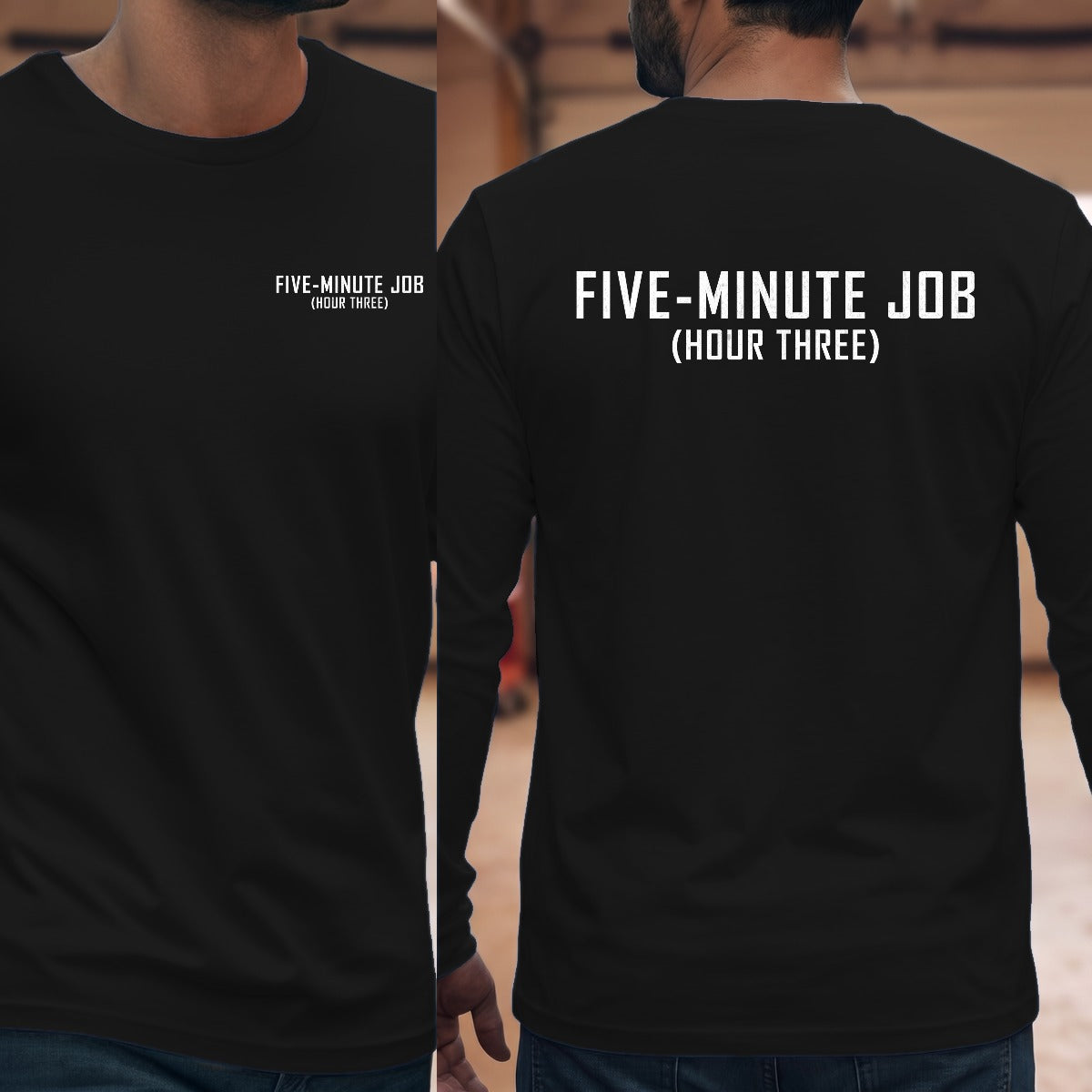 Black | Front & Back