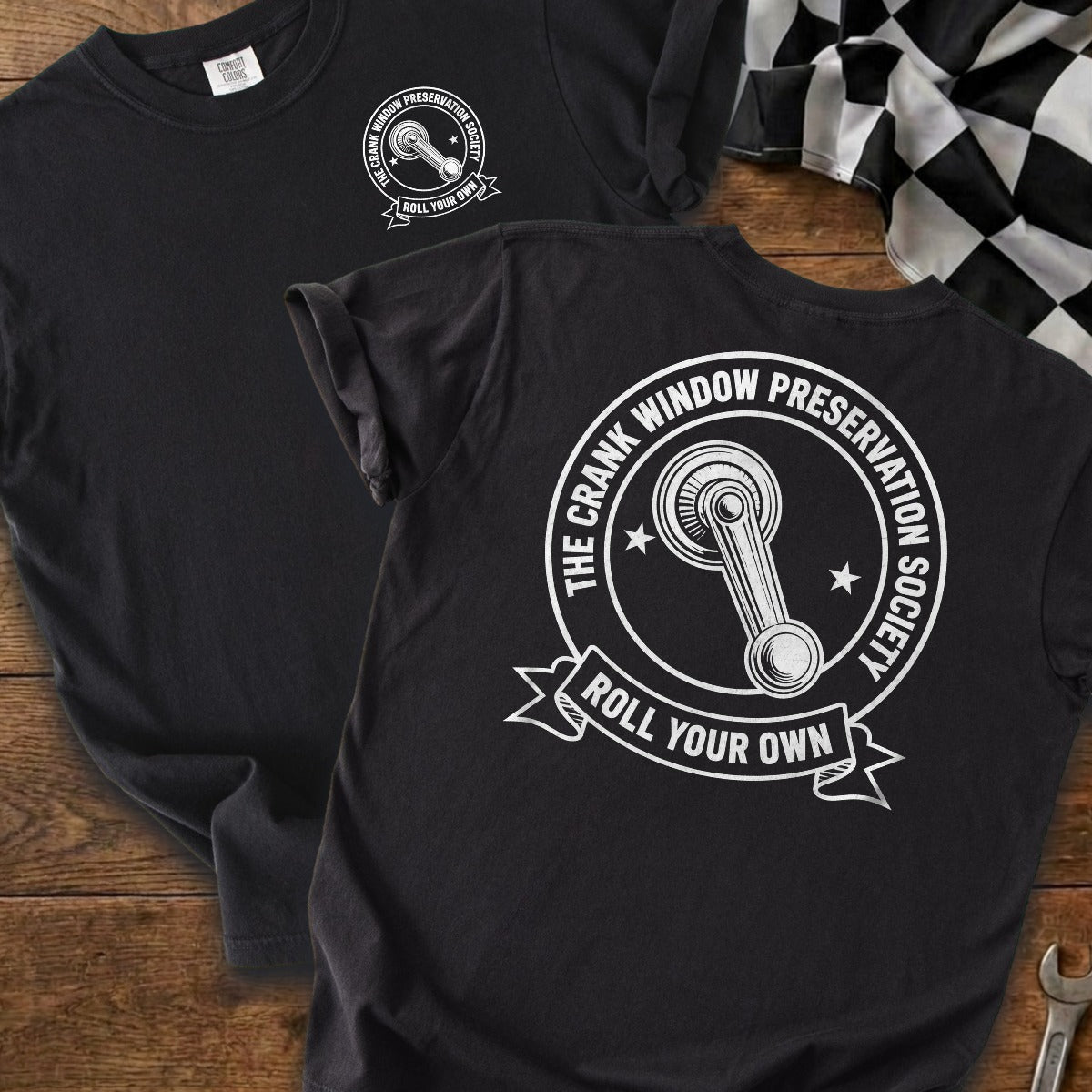 Black | Front & Back