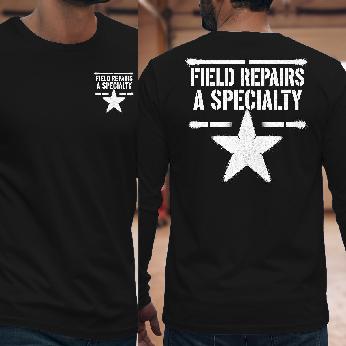 Black | Left Chest + Back (refreshed)