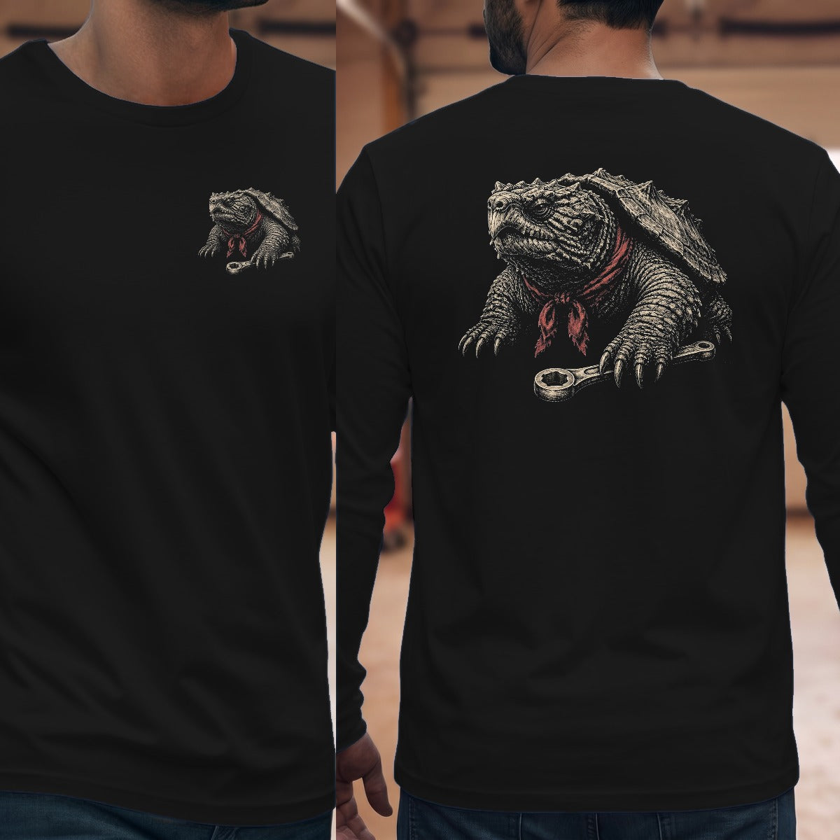 Black | Left Chest + Back (refreshed)