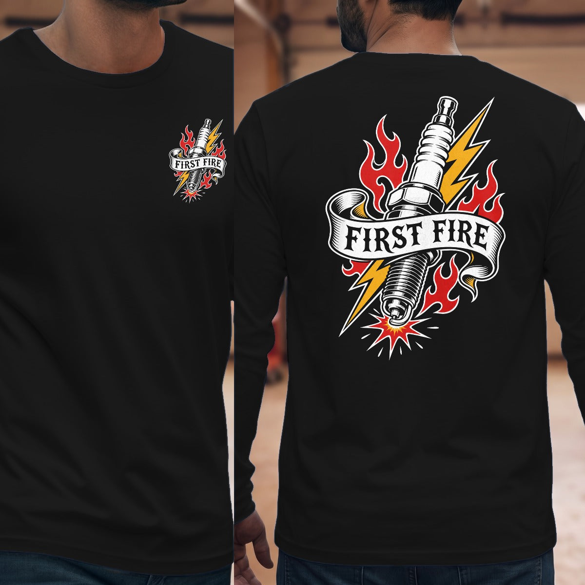 Black | Left Chest + Back (refreshed)