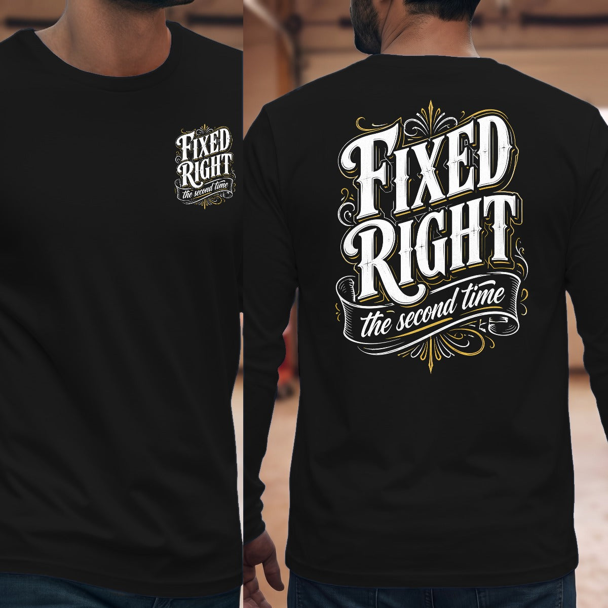 Black | Left Chest + Back (refreshed)