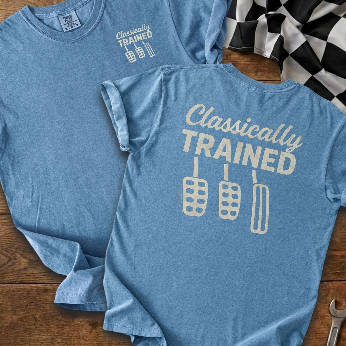 Blue Jean | Left Chest + Back