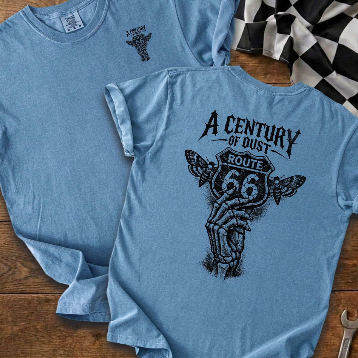 Blue Jean | Left Chest + Back