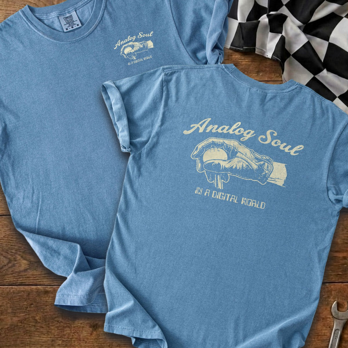 Blue Jean | Left Chest + Back