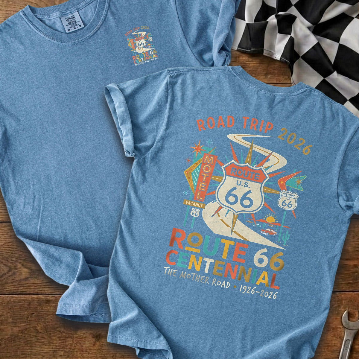 Blue Jean | Left Chest + Back