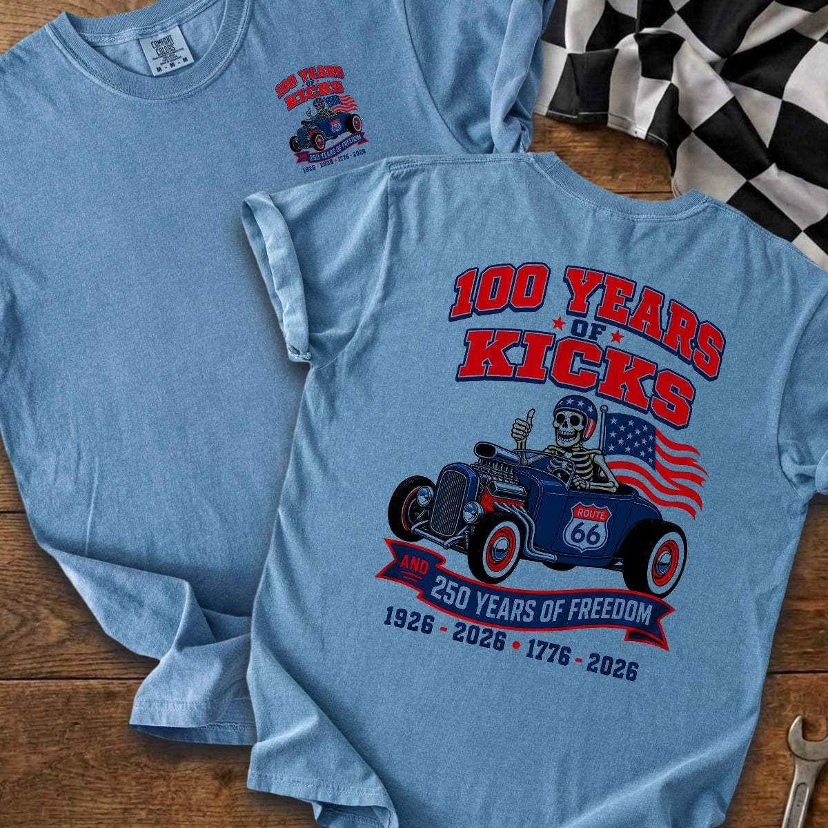 Blue Jean | Left Chest + Back (refreshed)