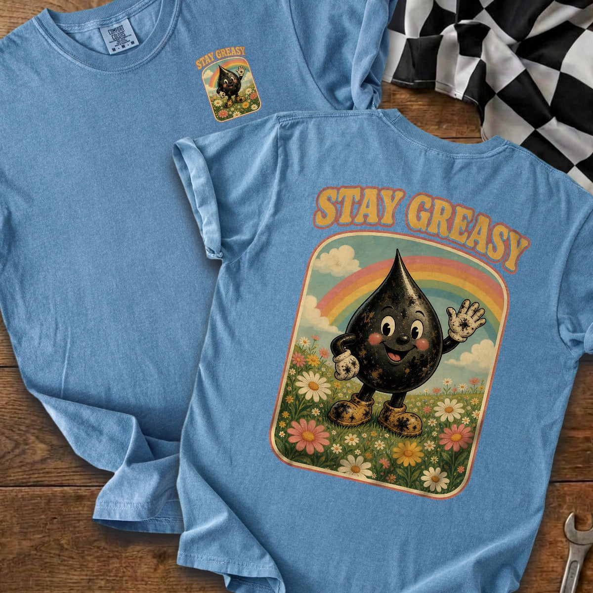 Blue Jean | Left Chest + Back (refreshed)