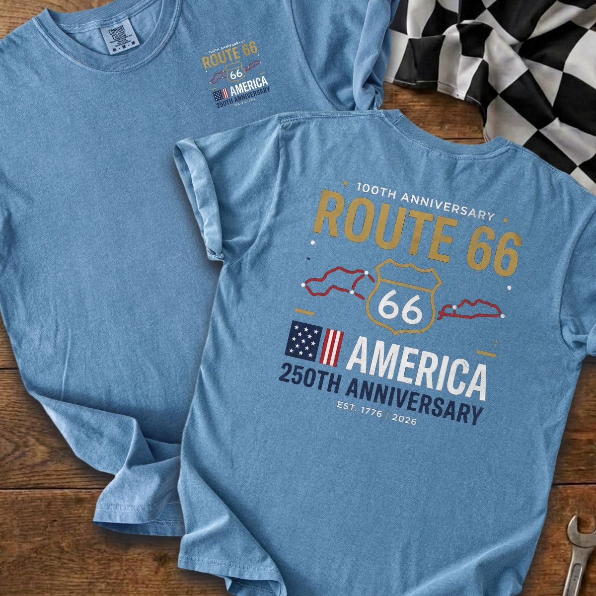 Blue Jean | Left Chest + Back (refreshed)