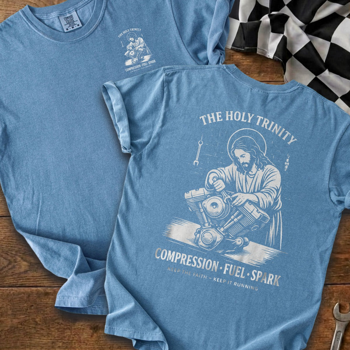 Blue Jean | Left Chest + Back (refreshed)