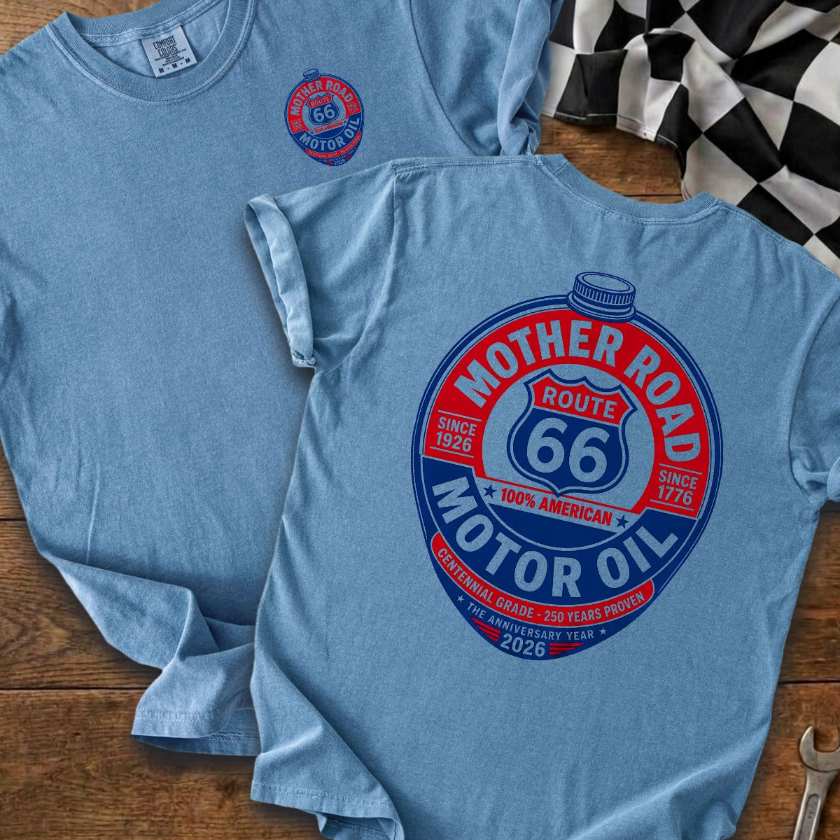 Blue Jean | Left Chest + Back (refreshed)