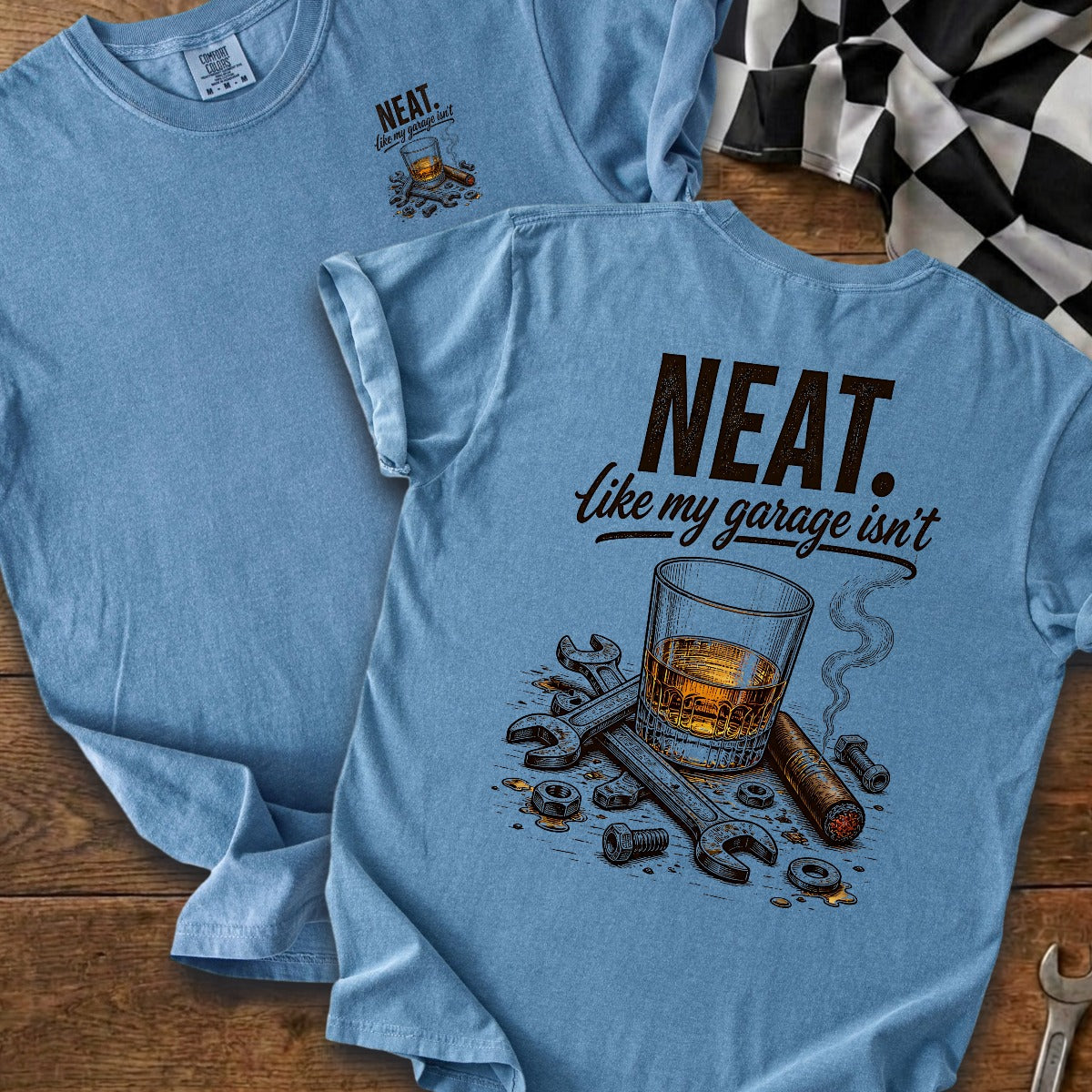 Blue Jean | Left Chest + Back (refreshed)