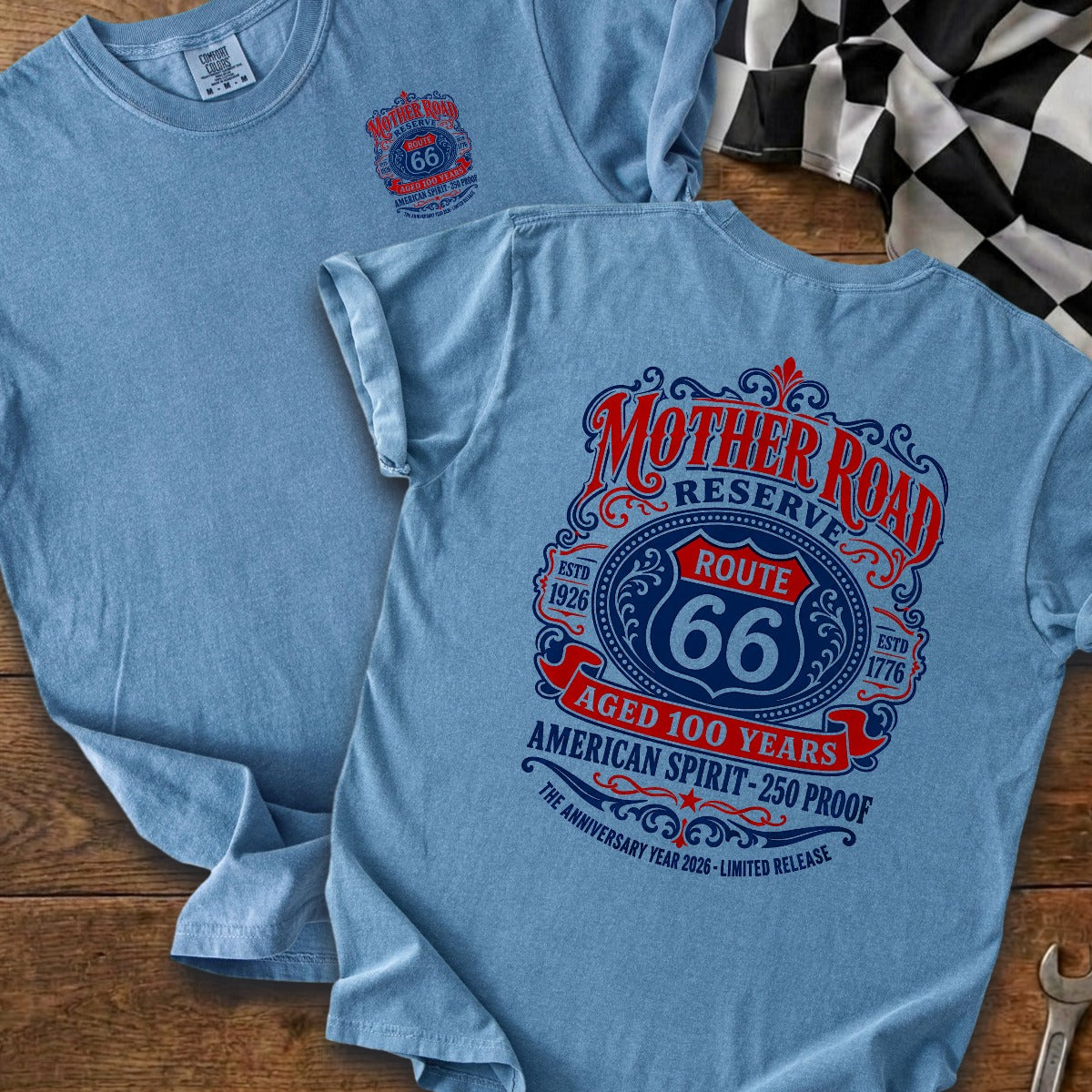 Blue Jean | Left Chest + Back (refreshed)