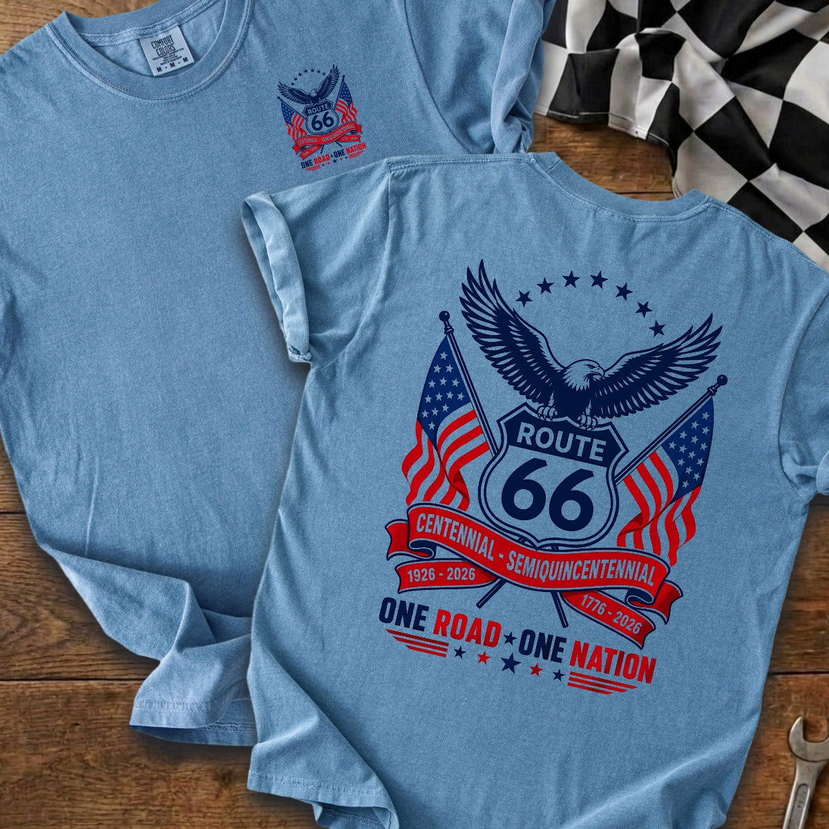 Blue Jean | Left Chest + Back (refreshed)