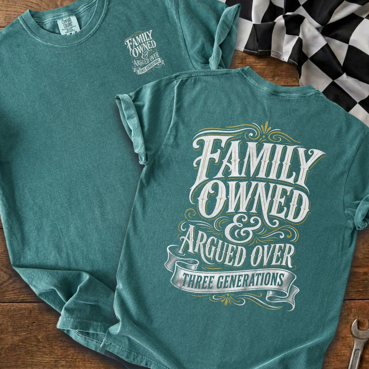 Blue Spruce | Front & Back