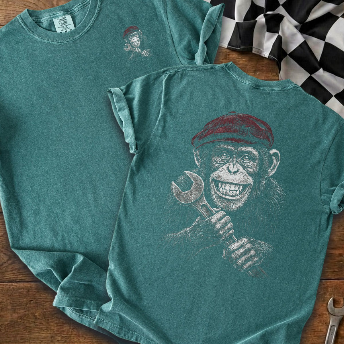 Blue Spruce | Left Chest + Back