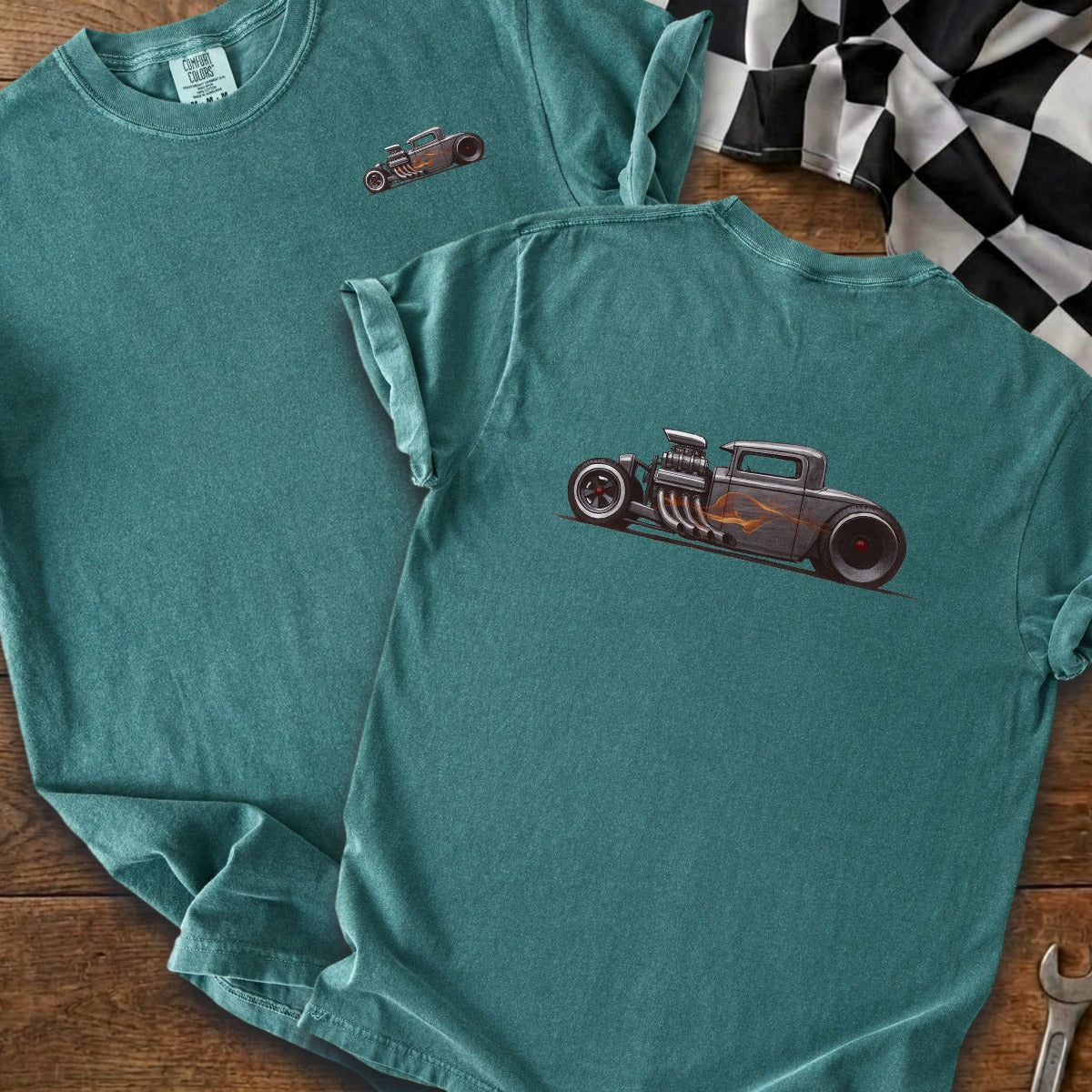 Blue Spruce | Left Chest + Back