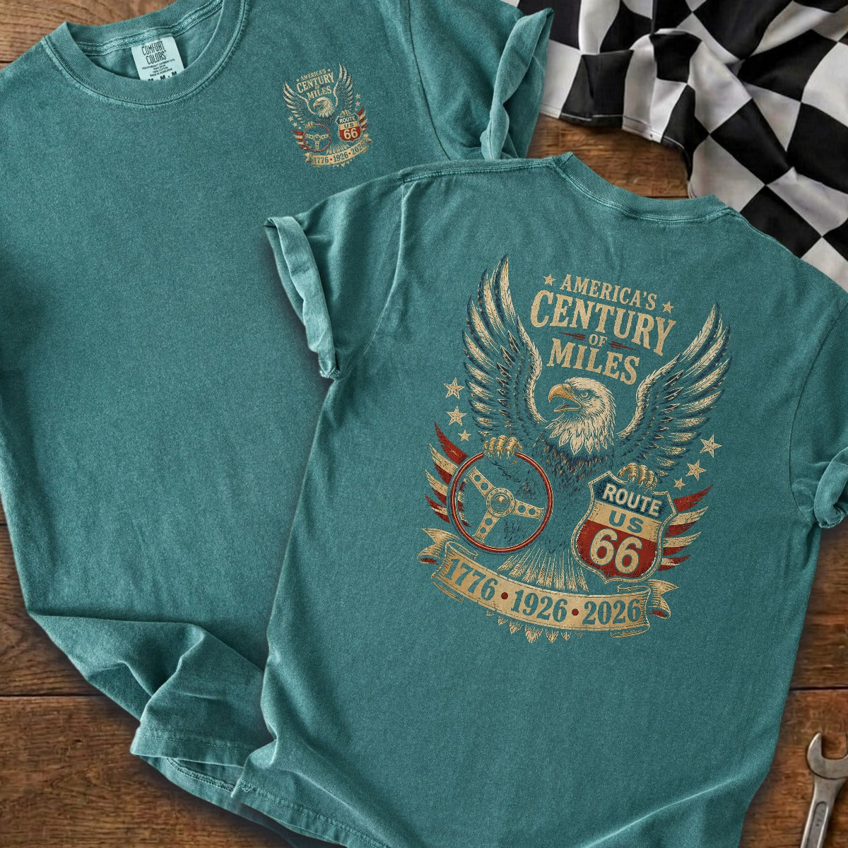 Blue Spruce | Left Chest + Back