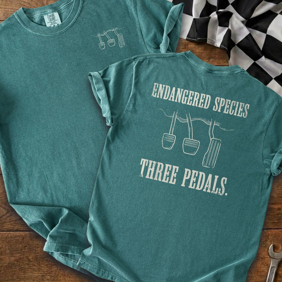 Blue Spruce | Left Chest + Back