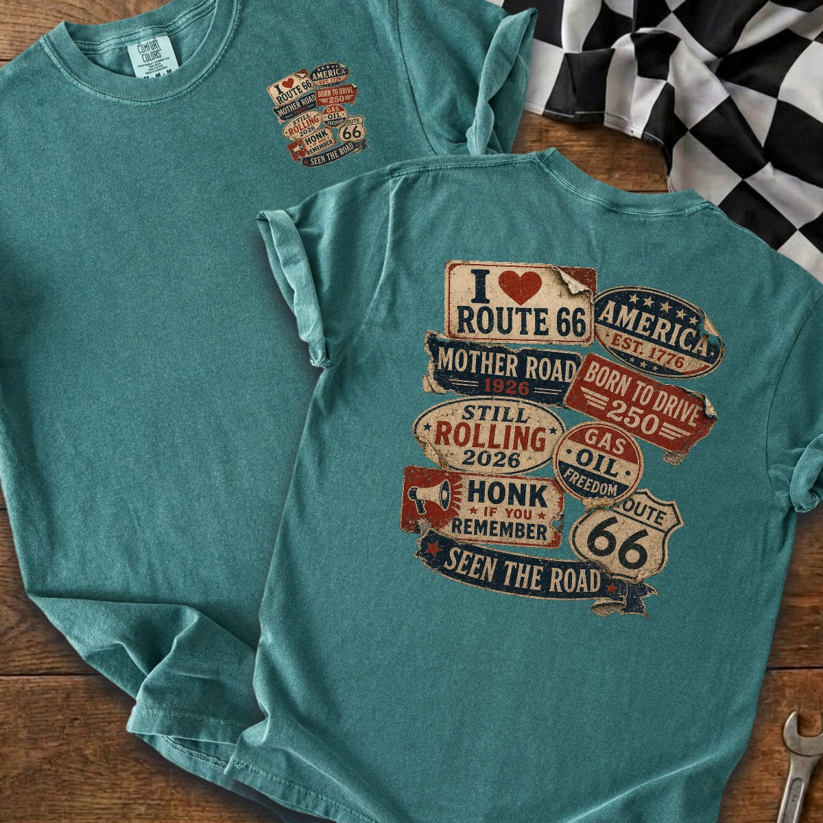 Blue Spruce | Front & Back