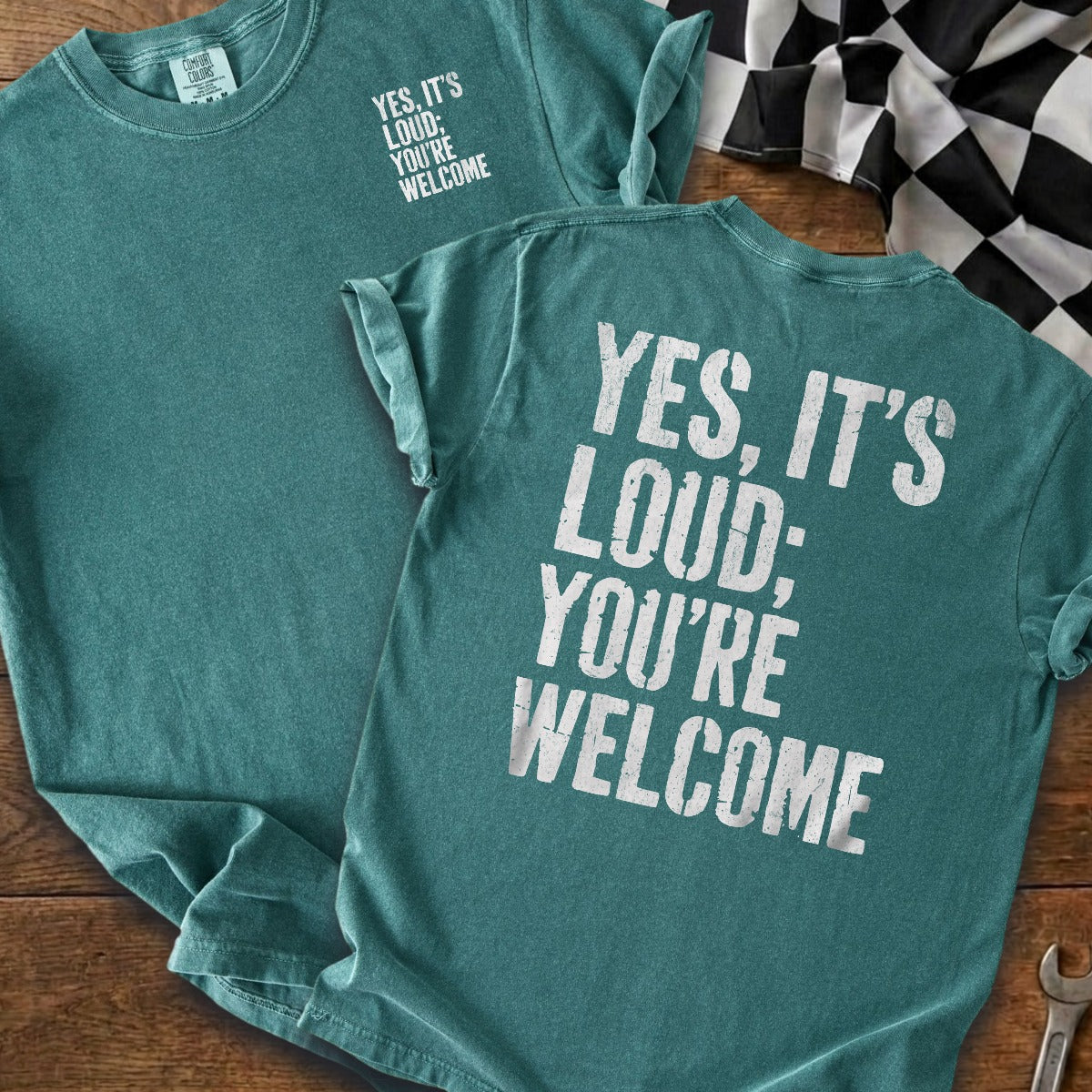 Blue Spruce | Left Chest + Back