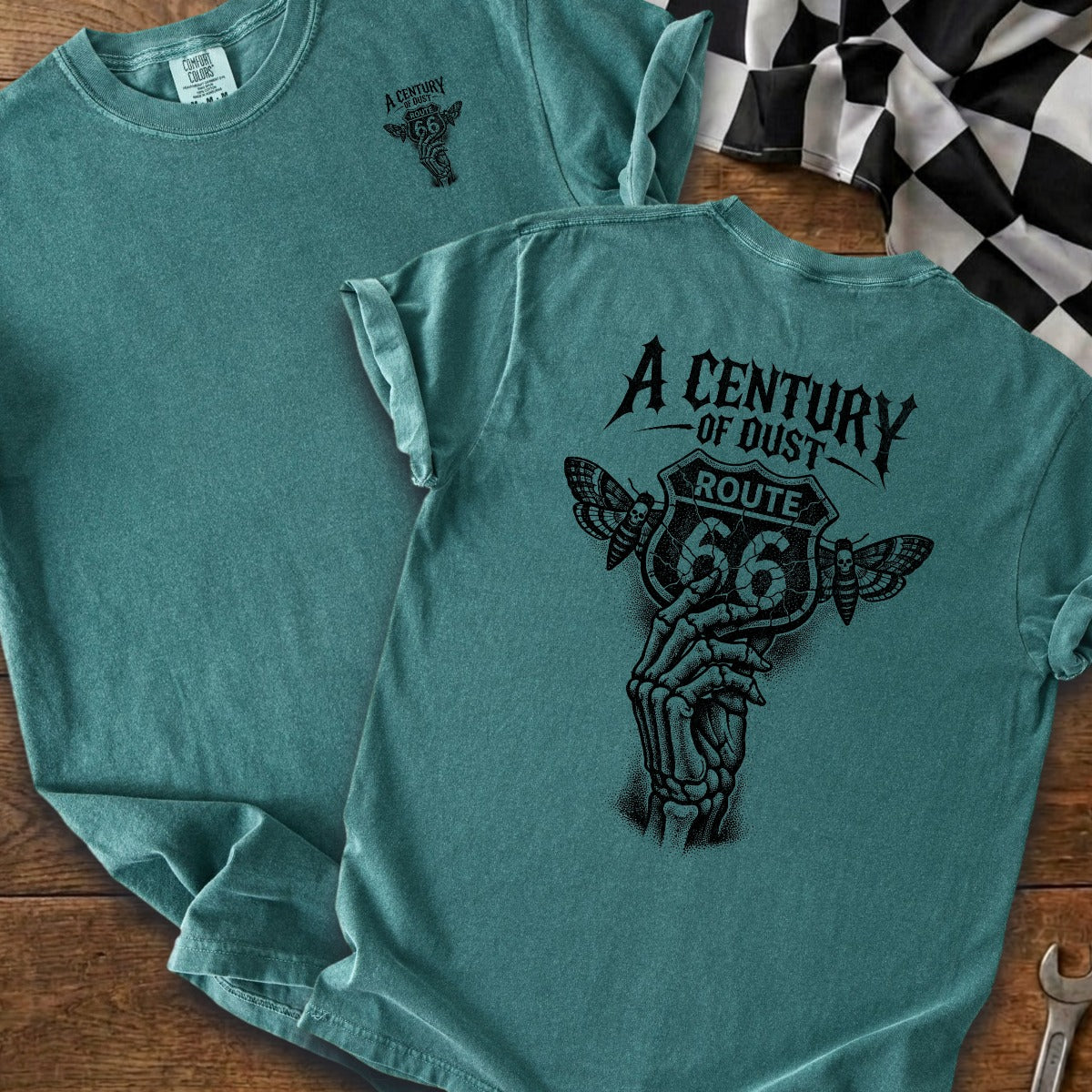 Blue Spruce | Left Chest + Back