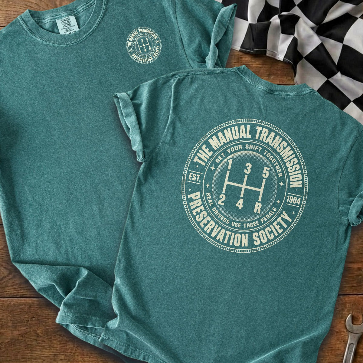 Blue Spruce | Left Chest + Back