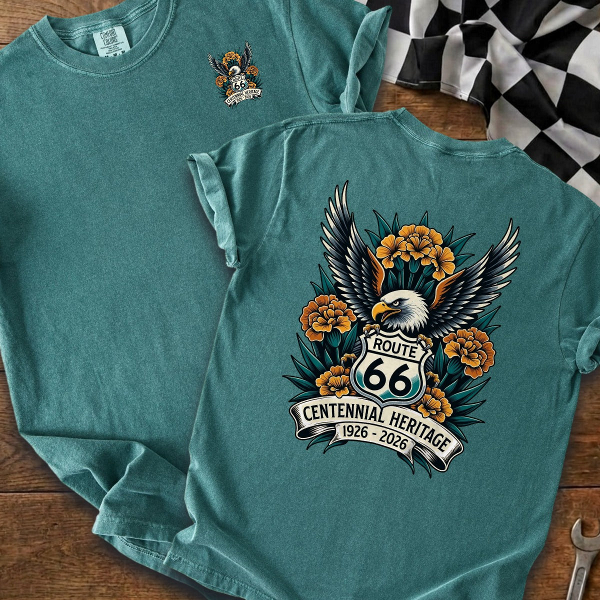 Blue Spruce | Left Chest + Back