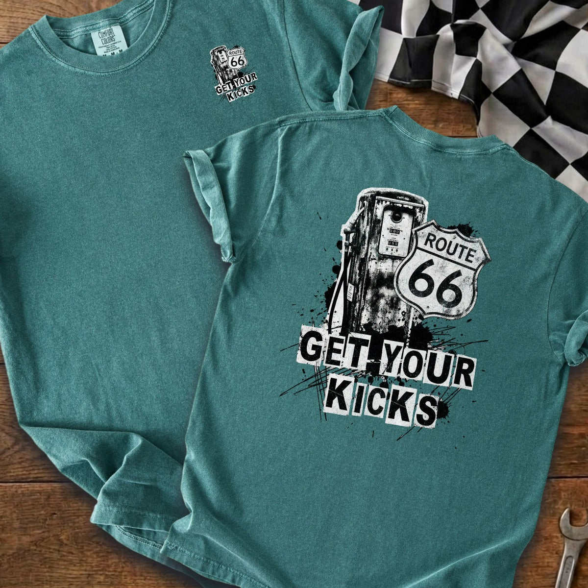 Blue Spruce | Left Chest + Back