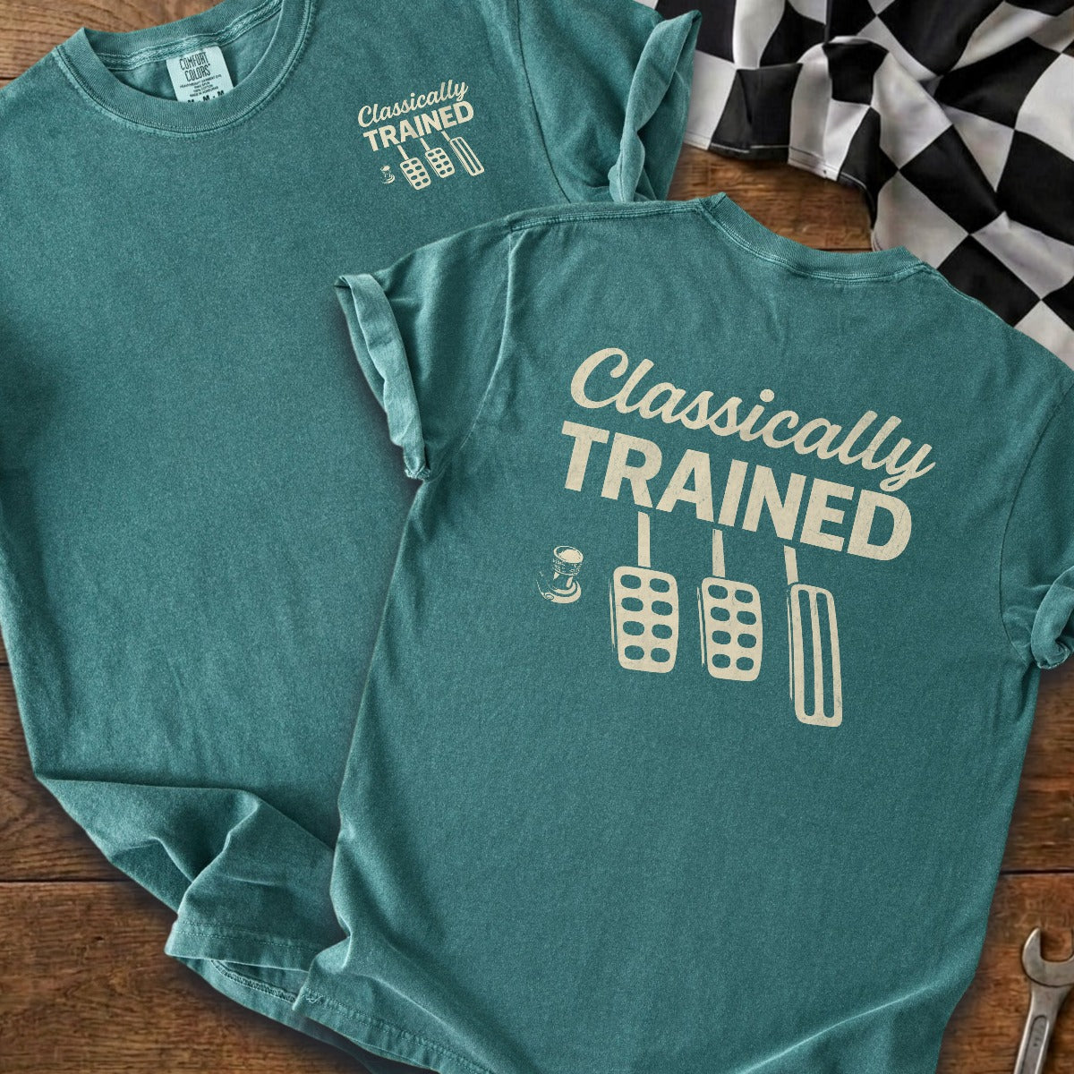 Blue Spruce | Left Chest + Back