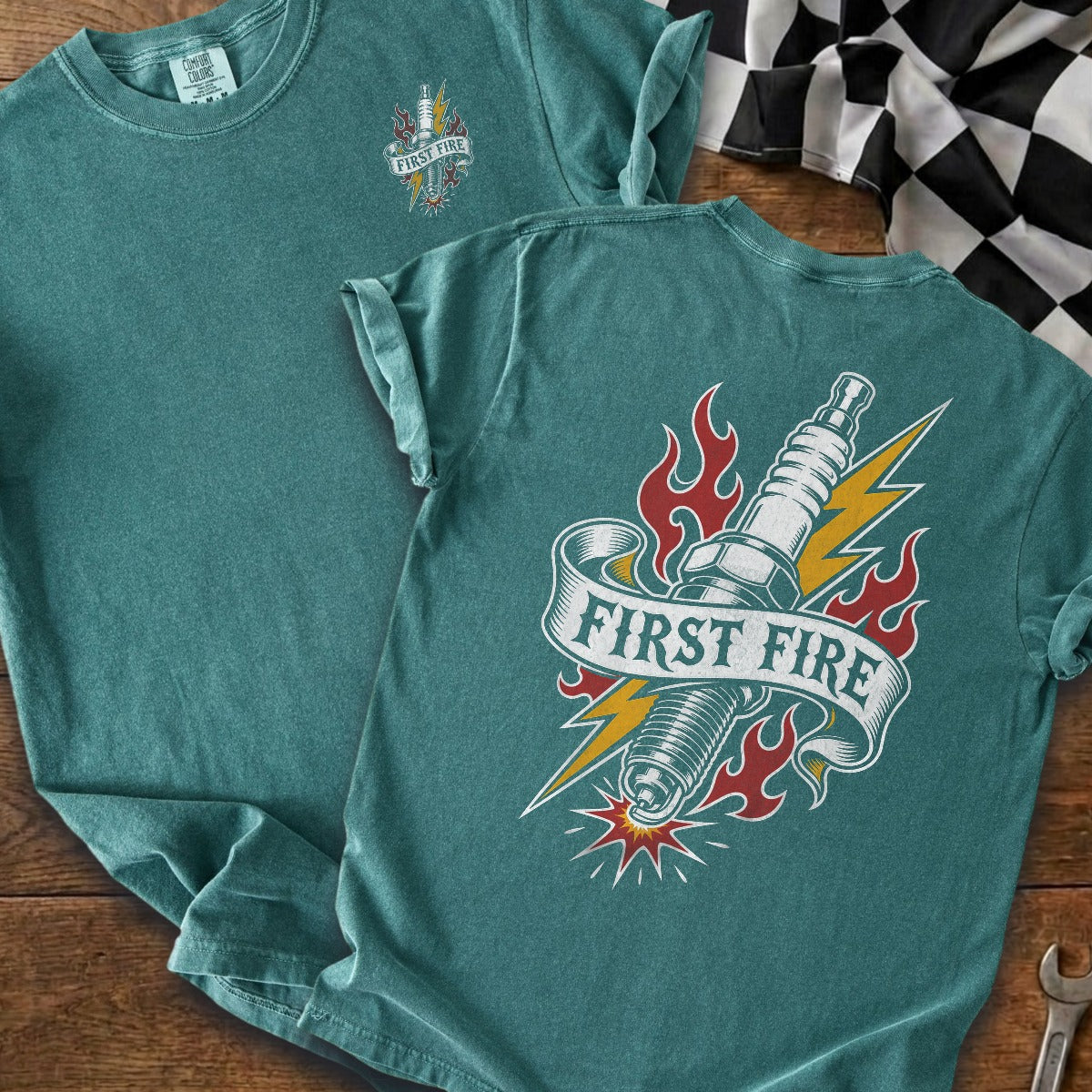 Blue Spruce | Front & Back