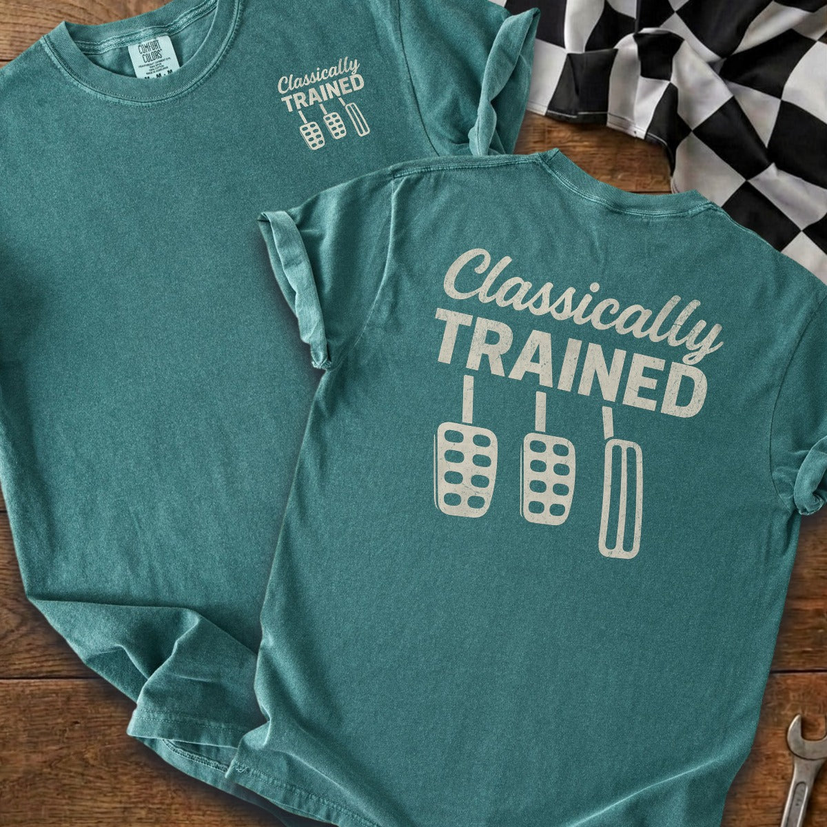 Blue Spruce | Left Chest + Back