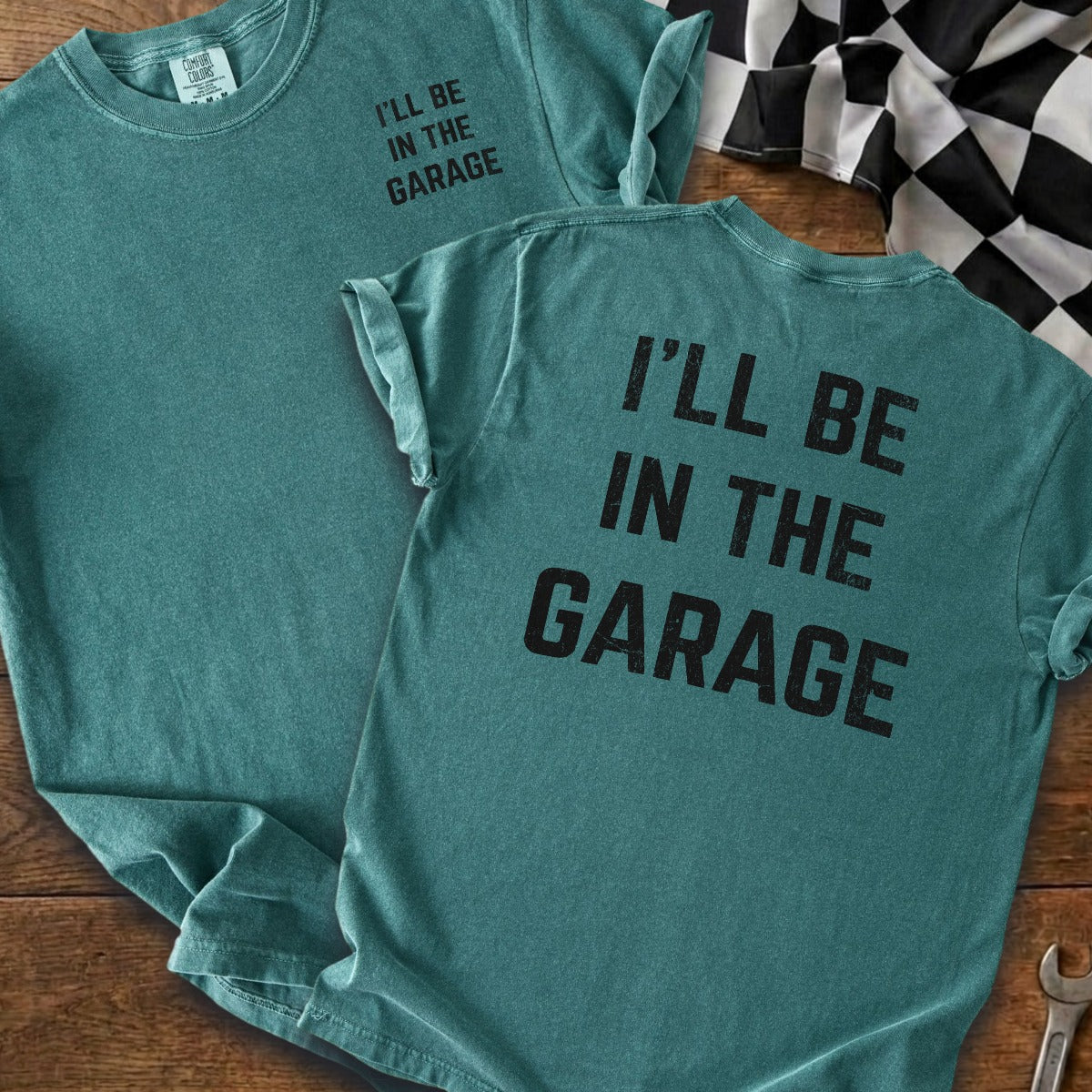 Blue Spruce | Left Chest + Back