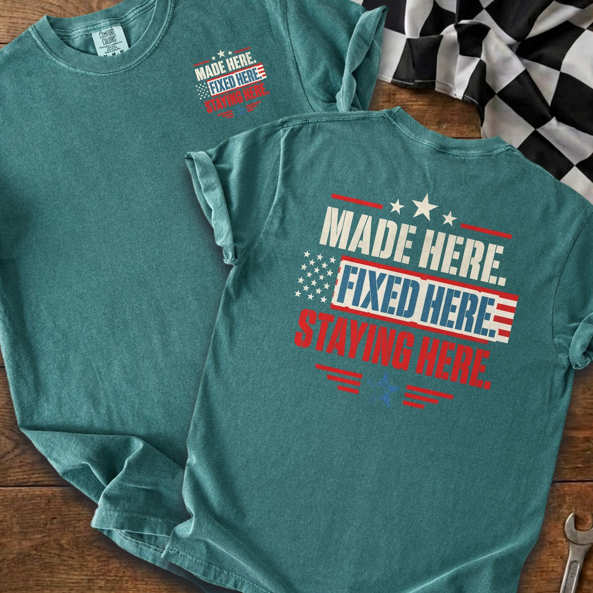 Blue Spruce | Front & Back