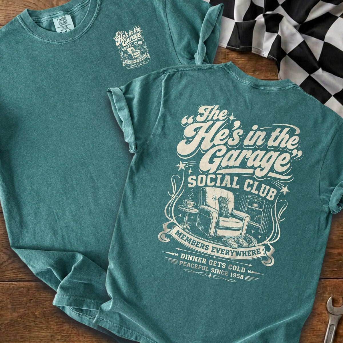 Blue Spruce | Front & Back