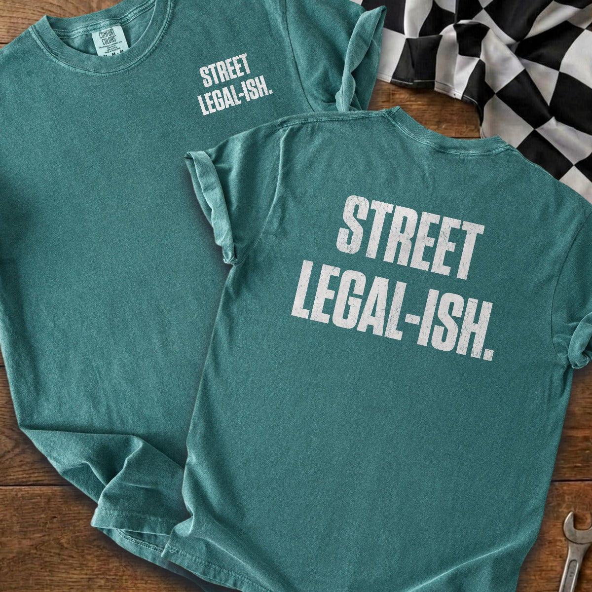 Blue Spruce | Left Chest + Back