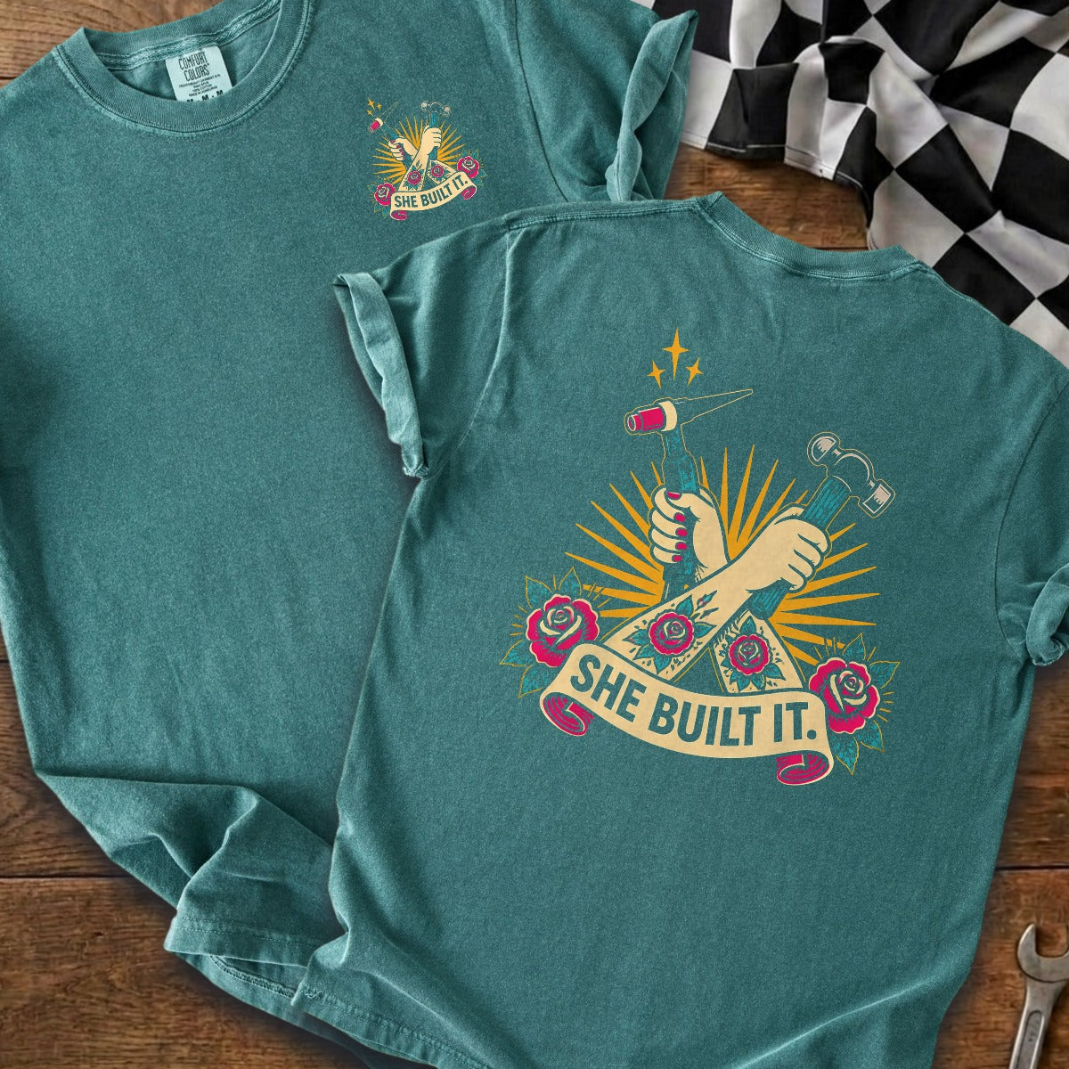 Blue Spruce | Front & Back