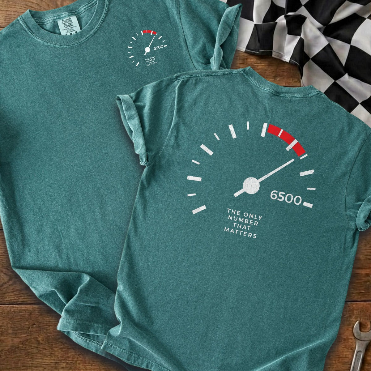 Blue Spruce | Left Chest + Back