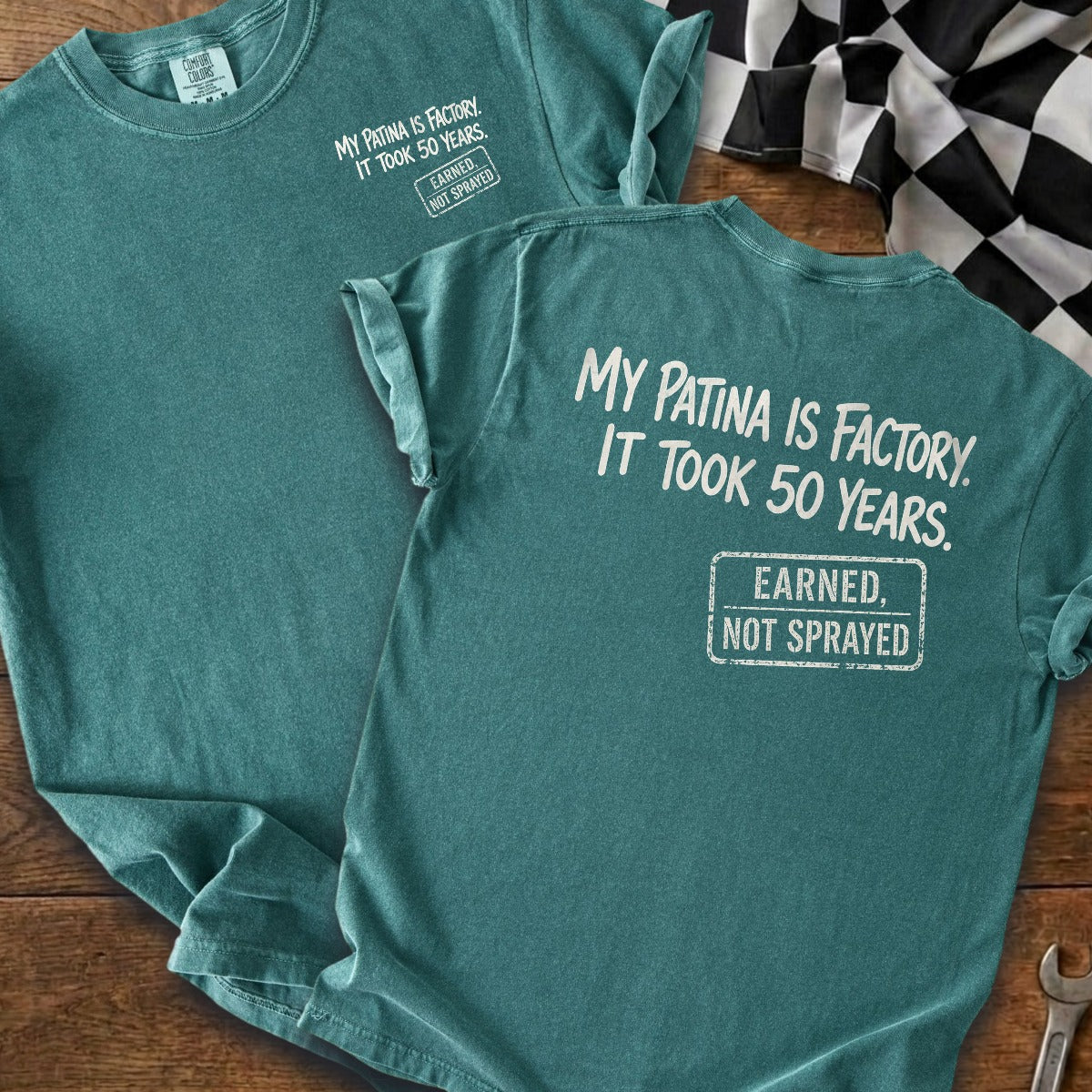 Blue Spruce | Front & Back