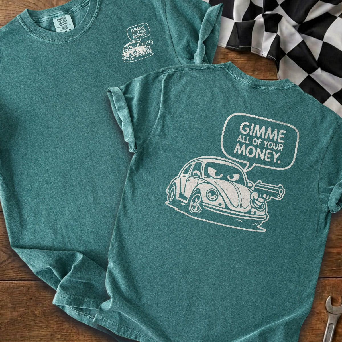 Blue Spruce | Left Chest + Back