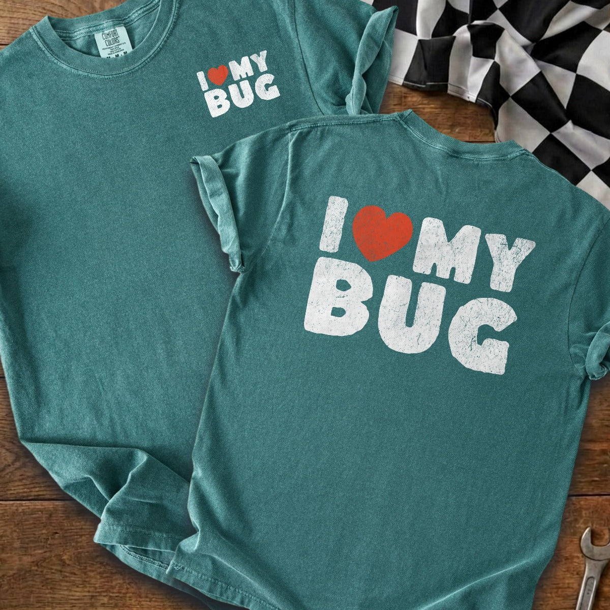 Blue Spruce | Left Chest + Back