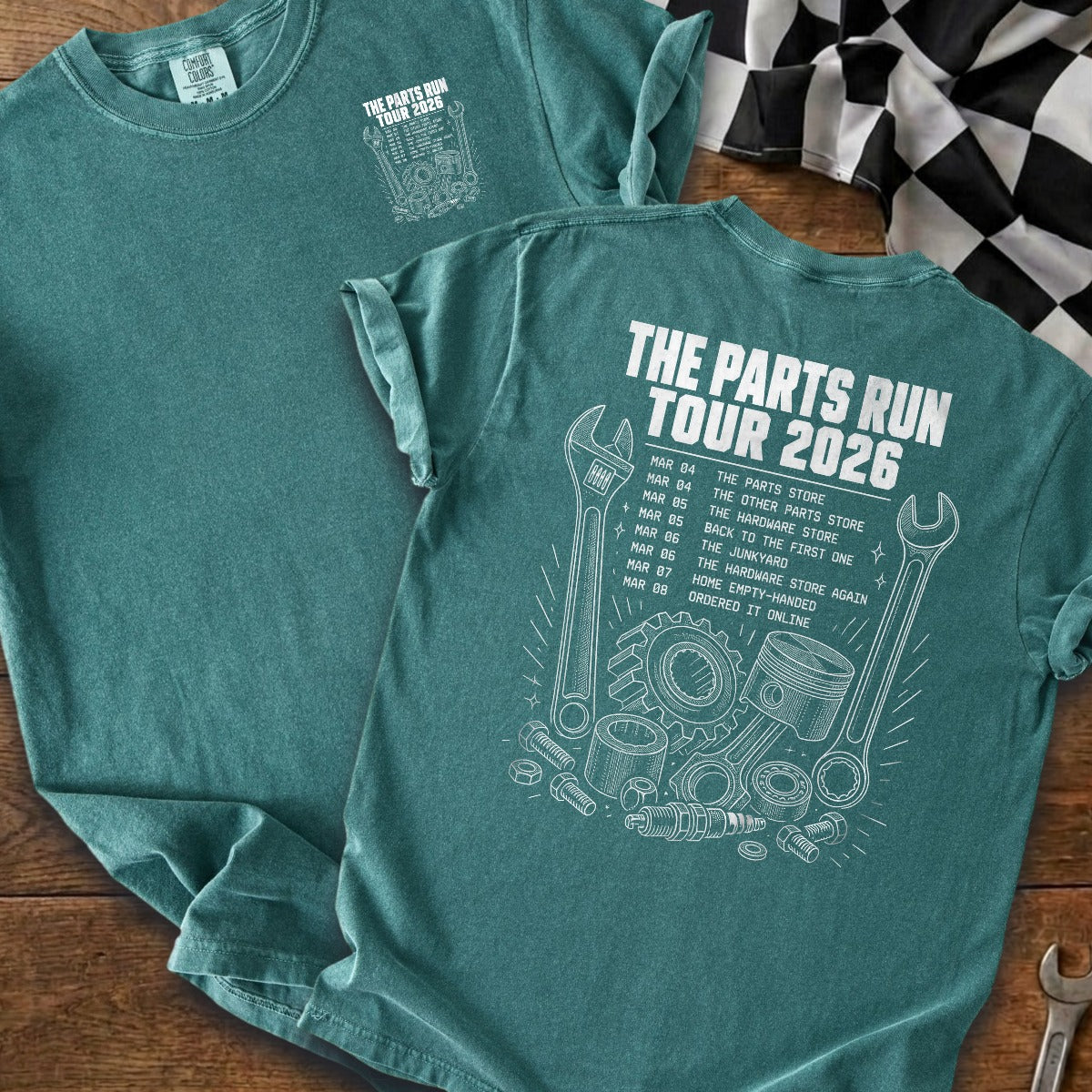 Blue Spruce | Front & Back