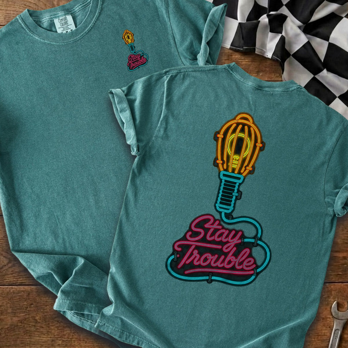 Blue Spruce | Front & Back