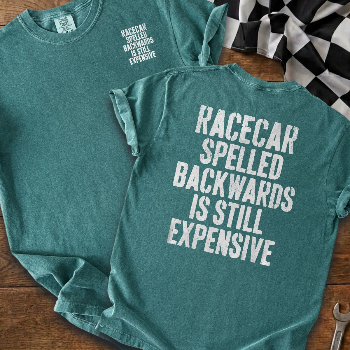 Blue Spruce | Left Chest + Back