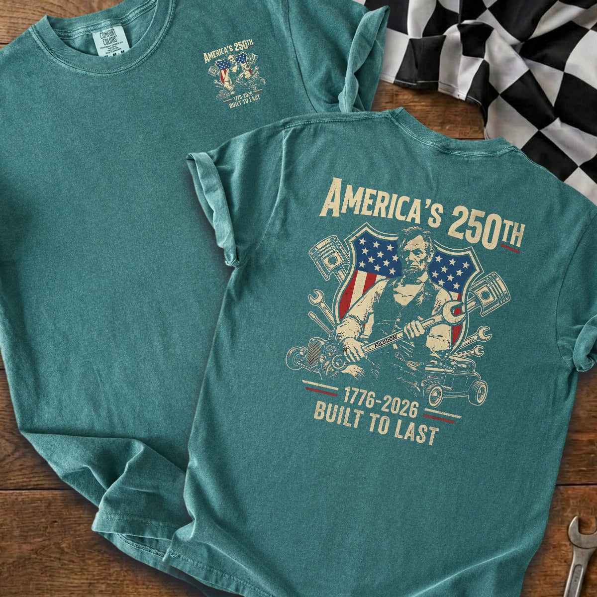 Blue Spruce | Left Chest + Back