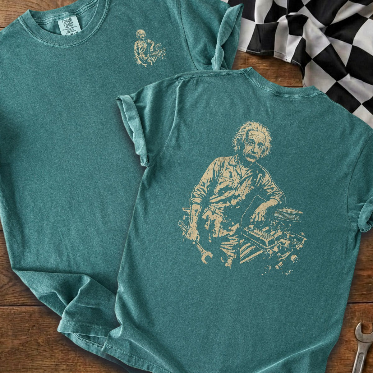 Blue Spruce | Left Chest + Back
