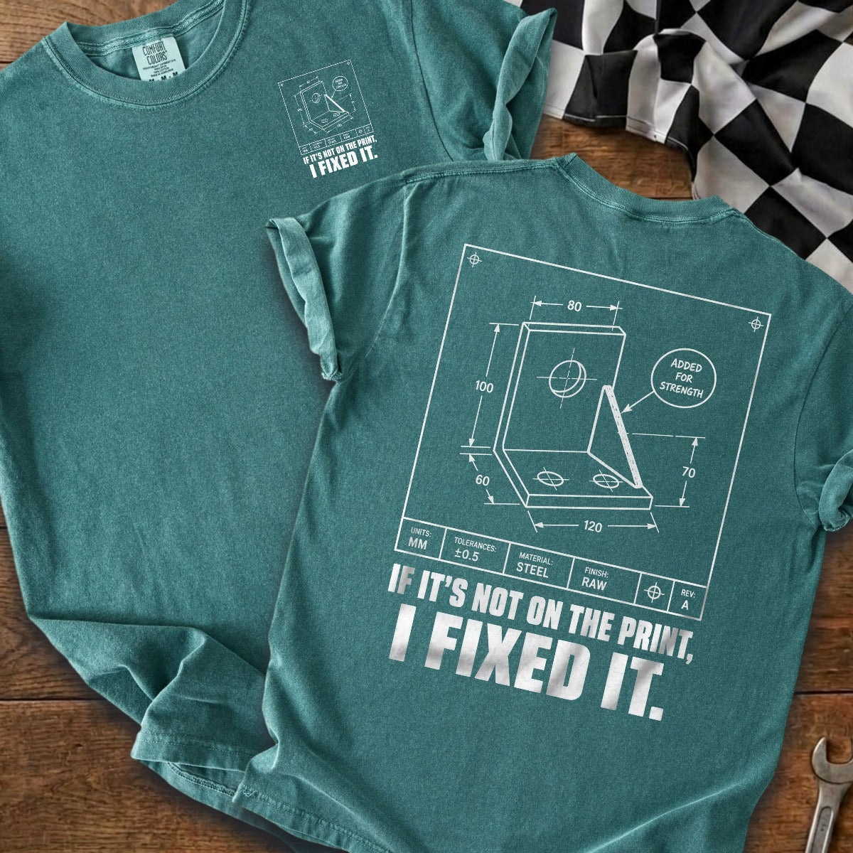 Blue Spruce | Front & Back