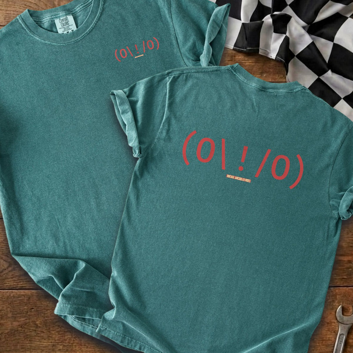 Blue Spruce | Left Chest + Back