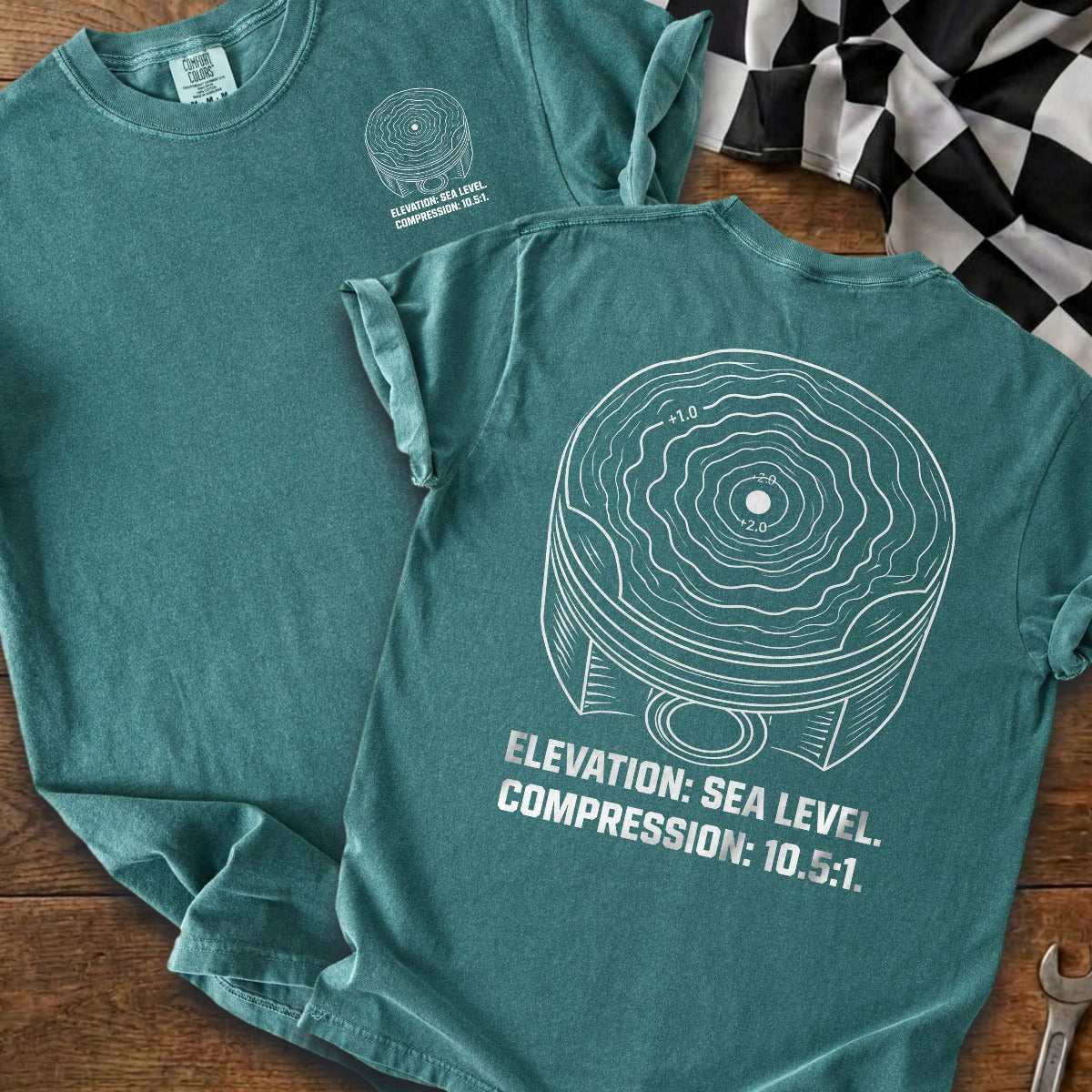 Blue Spruce | Front & Back